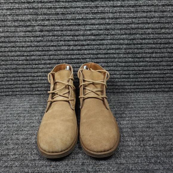 GH Bass & Co Boots Mens 5 M Brown Tan Chance Chukka Ankle Suede Leather - Picture 7 of 16